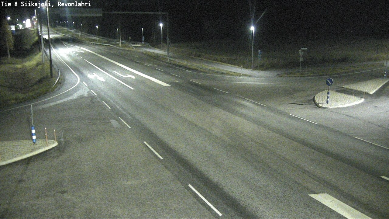 Kelikamerat Kuva Tie 8 Siikajoki, Revonlahti, Siikajoki, Pohjois-Pohjanmaa