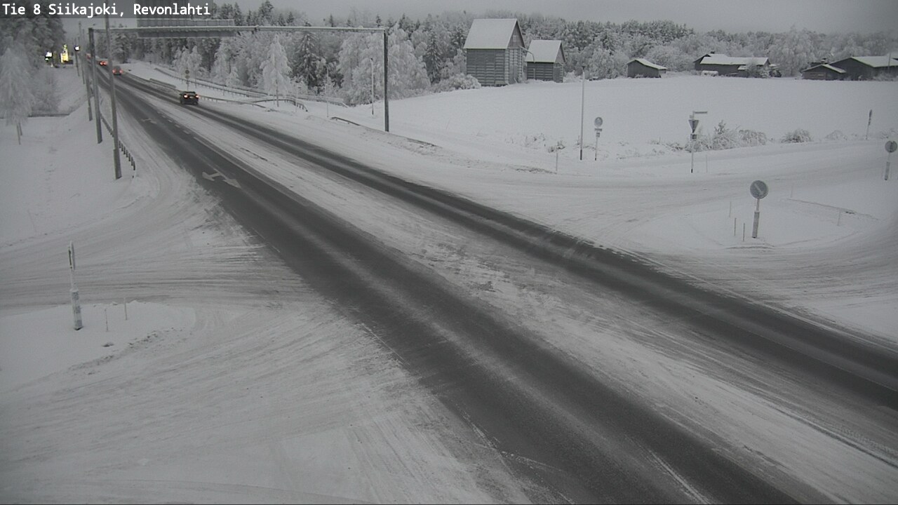 Kelikamerat Kuva Tie 8 Siikajoki, Revonlahti, Siikajoki, Pohjois-Pohjanmaa