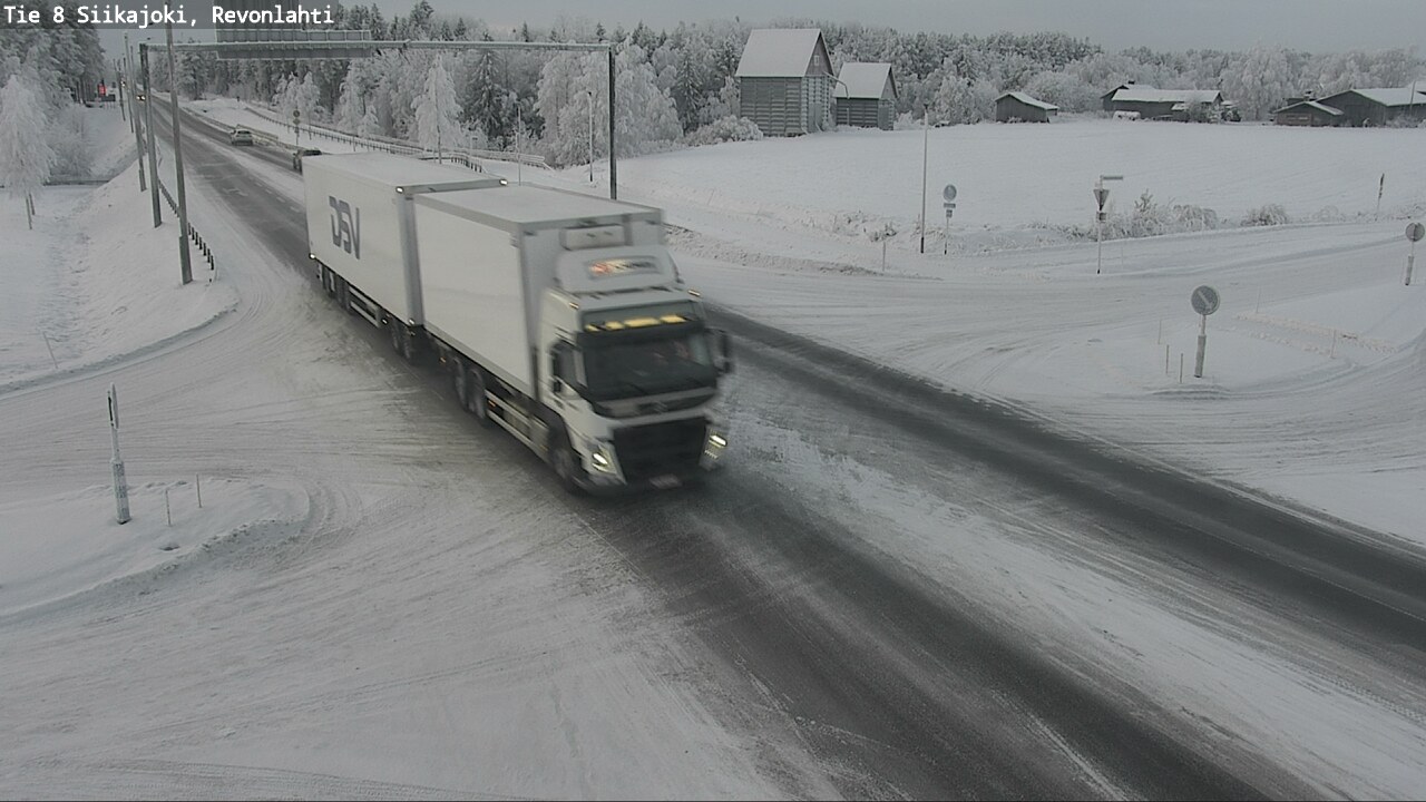 Kelikamerat Kuva Tie 8 Siikajoki, Revonlahti, Siikajoki, Pohjois-Pohjanmaa