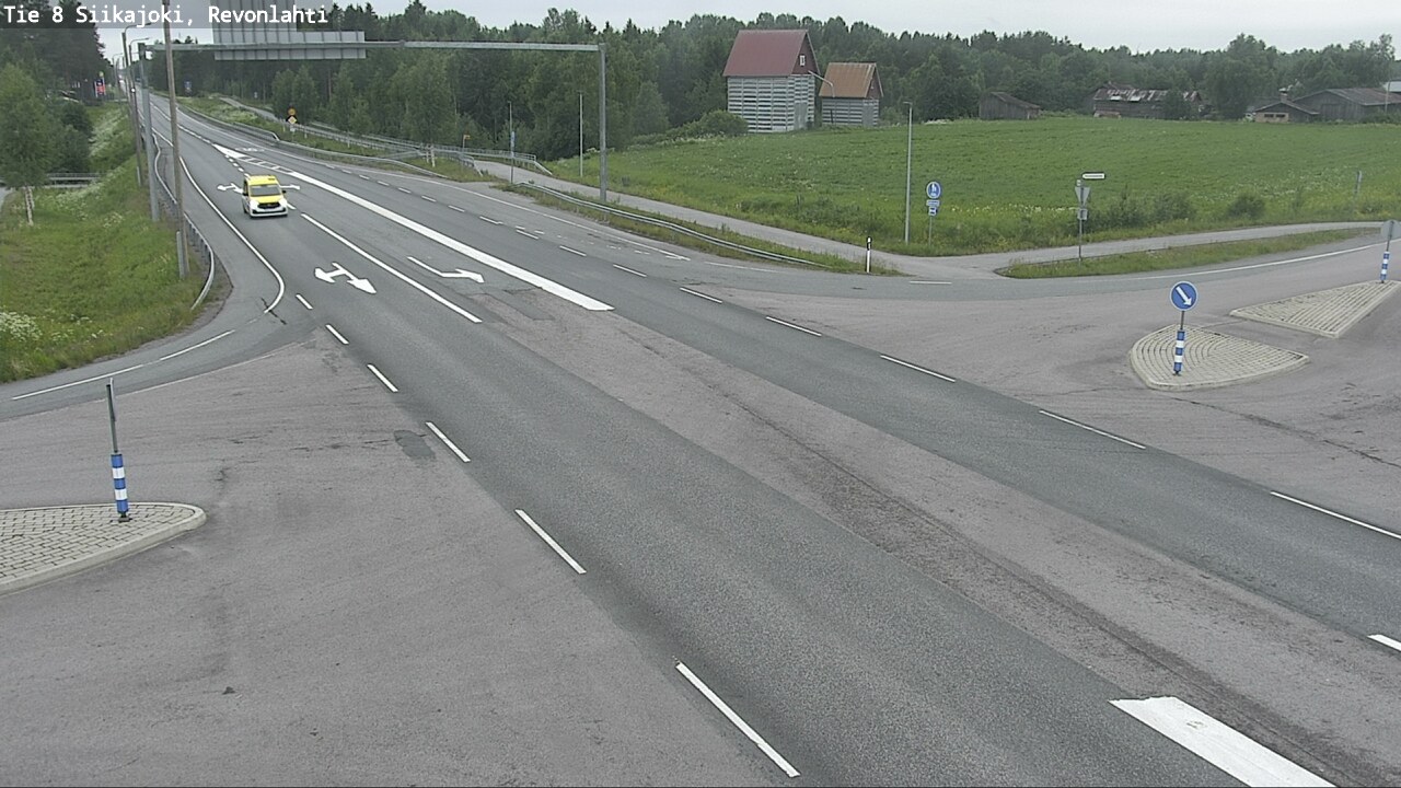 Kelikamerat Kuva Tie 8 Siikajoki, Revonlahti, Siikajoki, Pohjois-Pohjanmaa