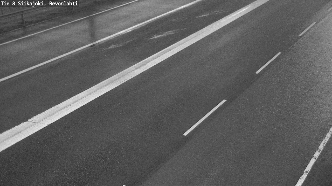 Weather Camera Image Road 8 Siikajoki, Revonlahti, Siikajoki, Pohjois-Pohjanmaa