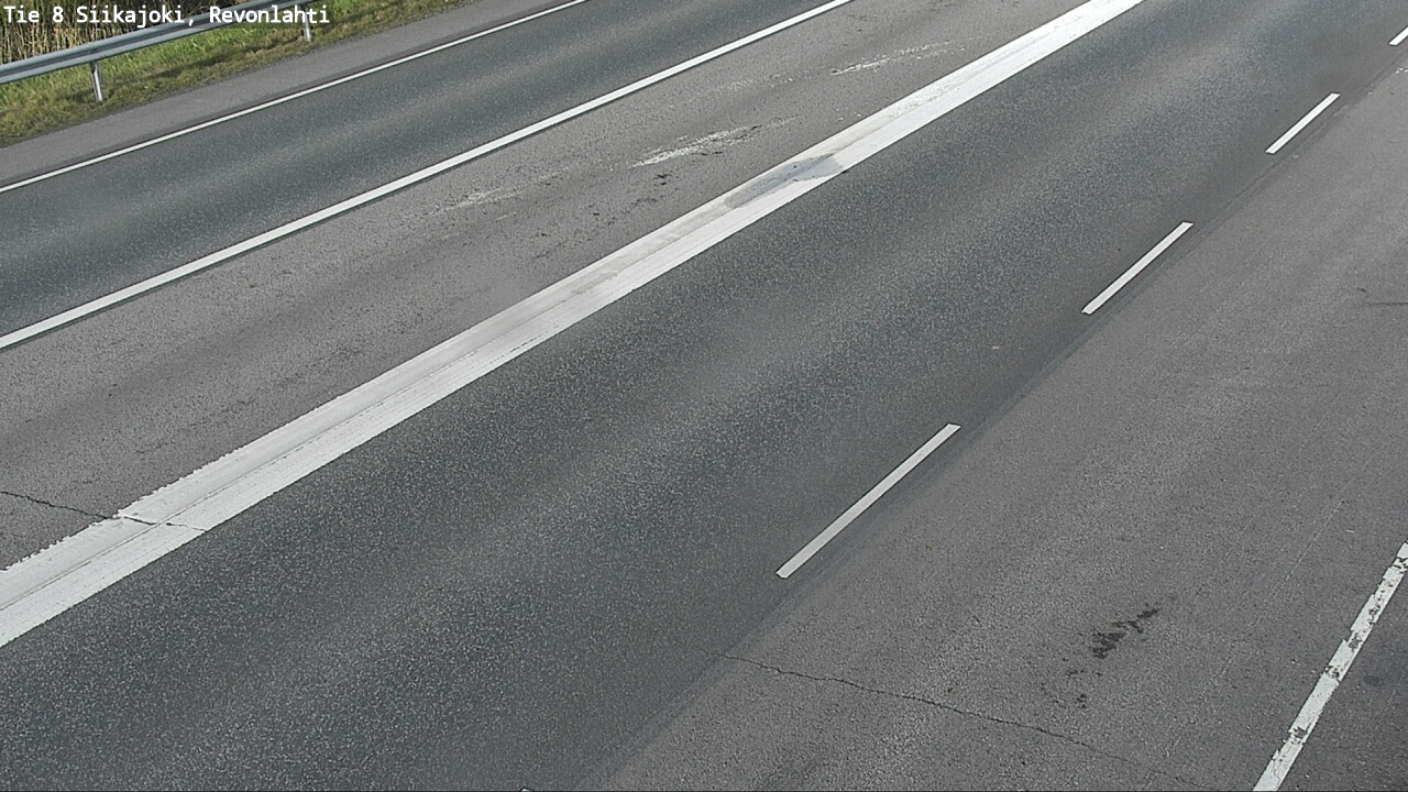 Weather Camera Image Road 8 Siikajoki, Revonlahti, Siikajoki, Pohjois-Pohjanmaa