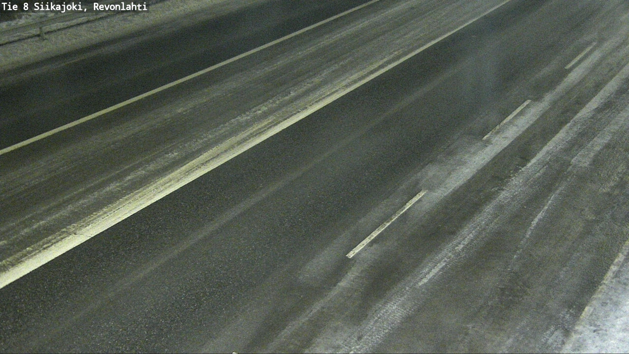 Weather Camera Image Road 8 Siikajoki, Revonlahti, Siikajoki, Pohjois-Pohjanmaa