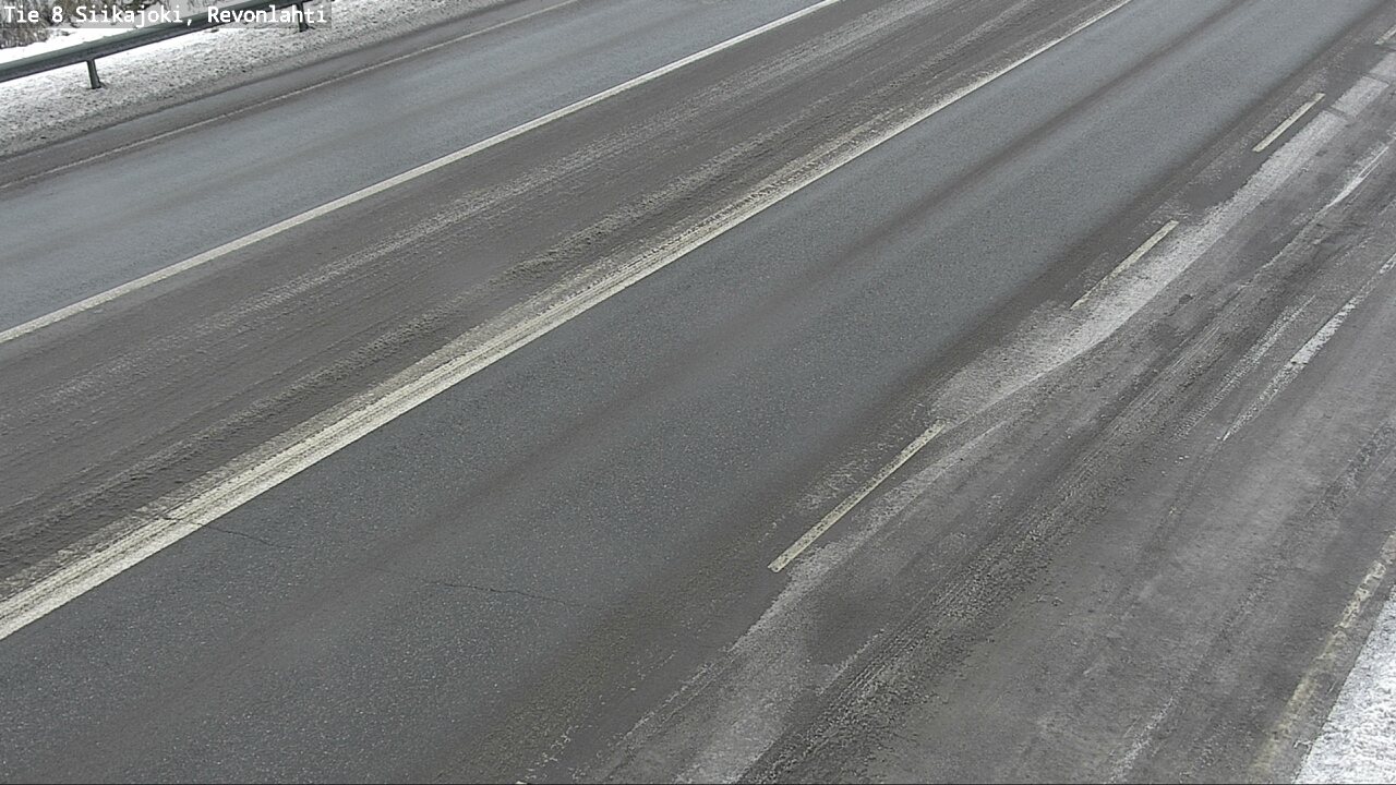 Weather Camera Image Road 8 Siikajoki, Revonlahti, Siikajoki, Pohjois-Pohjanmaa