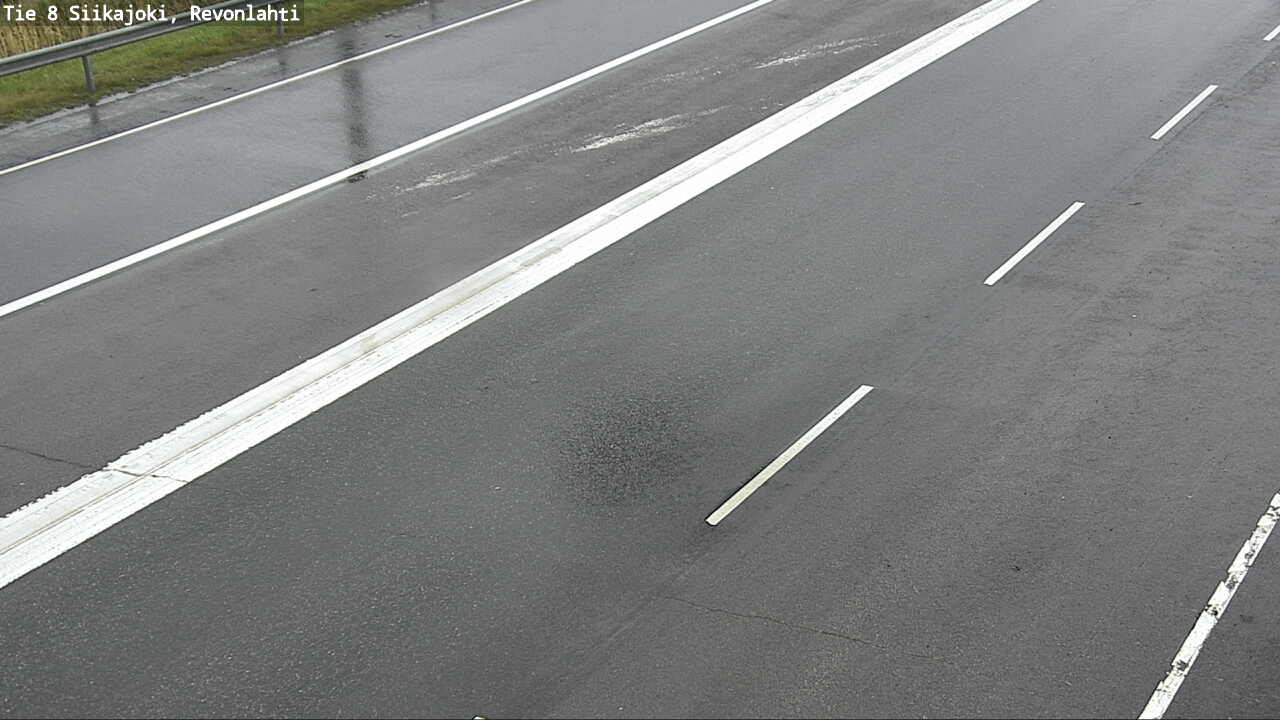Weather Camera Image Road 8 Siikajoki, Revonlahti, Siikajoki, Pohjois-Pohjanmaa
