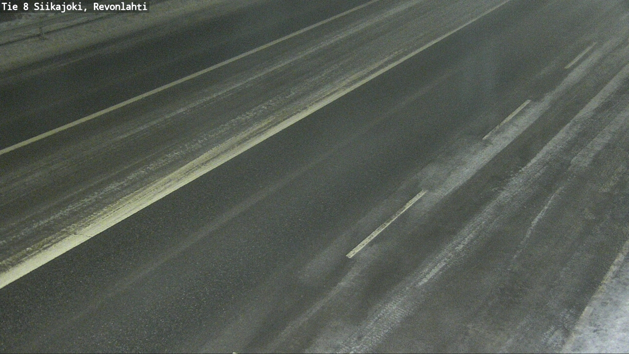 Weather Camera Image Road 8 Siikajoki, Revonlahti, Siikajoki, Pohjois-Pohjanmaa