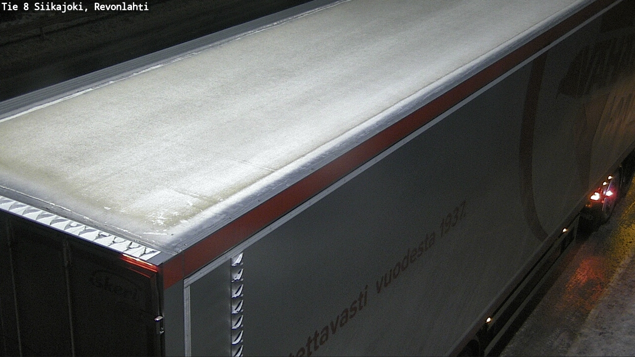 Weather Camera Image Road 8 Siikajoki, Revonlahti, Siikajoki, Pohjois-Pohjanmaa