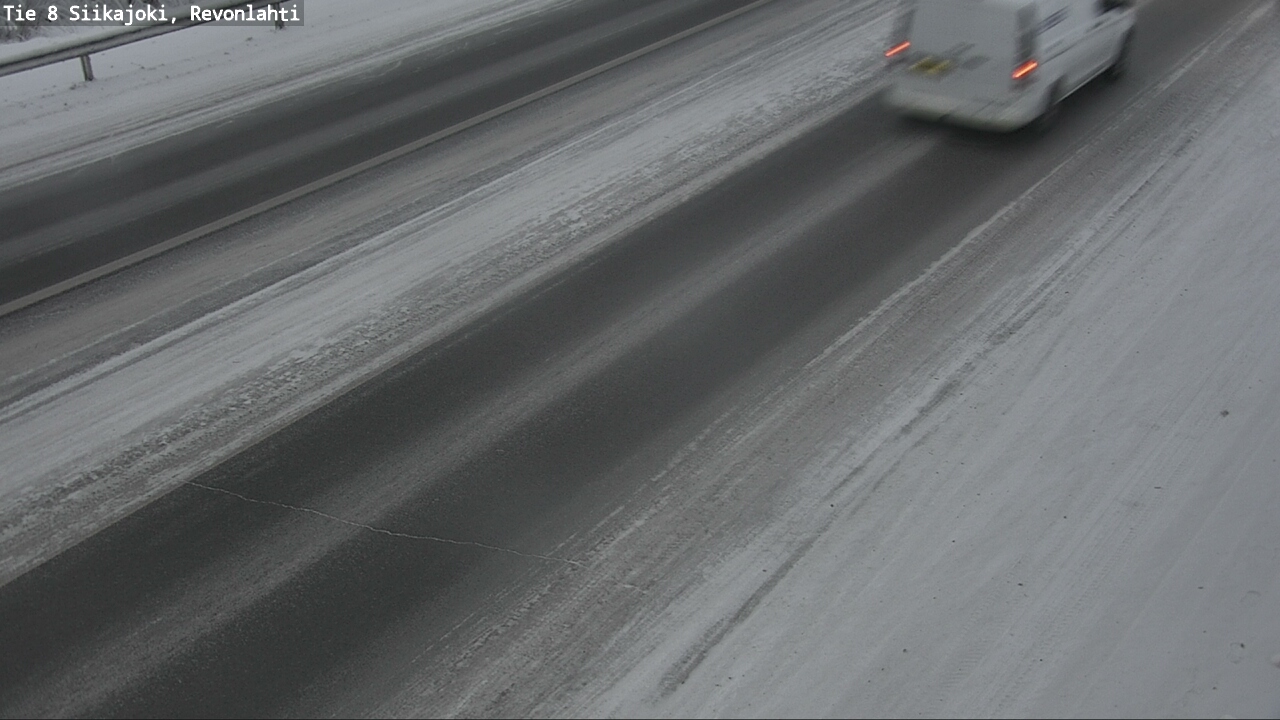 Weather Camera Image Road 8 Siikajoki, Revonlahti, Siikajoki, Pohjois-Pohjanmaa