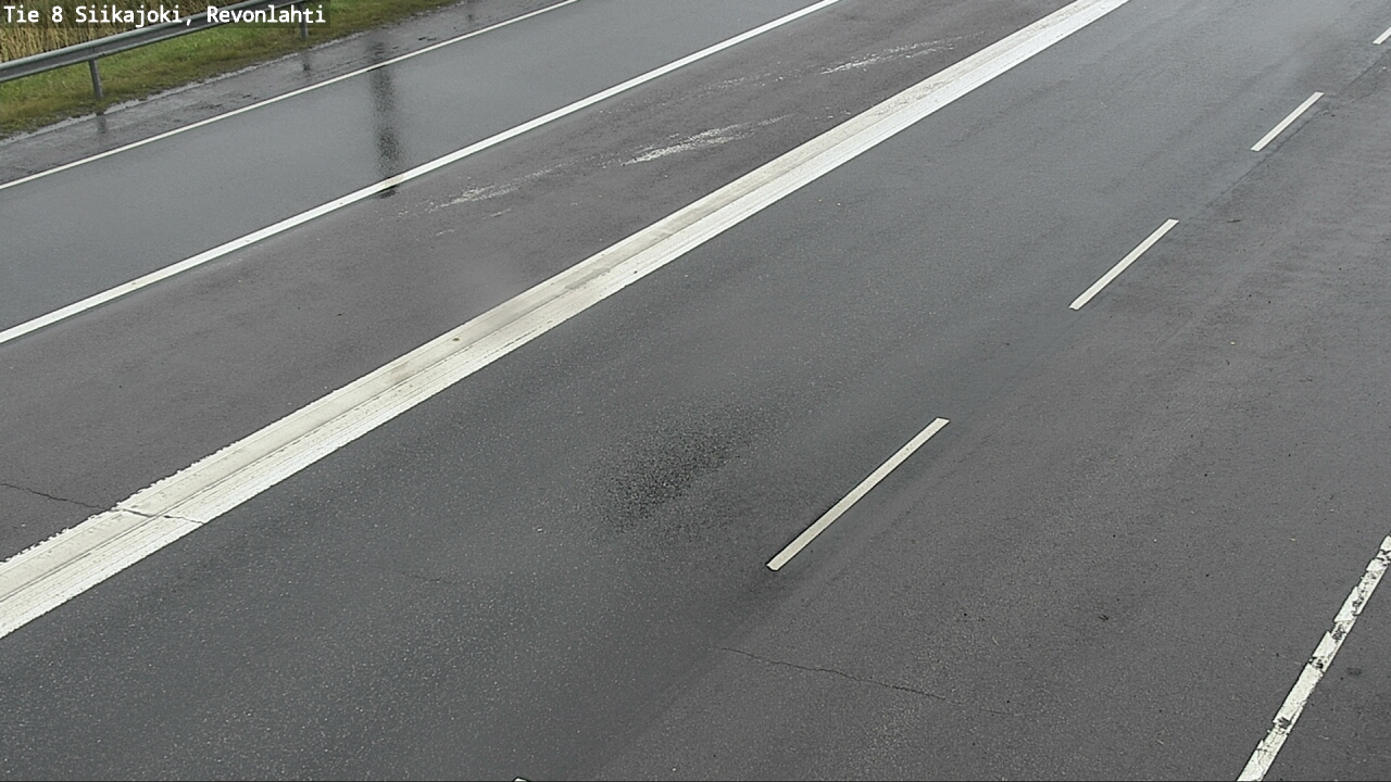 Weather Camera Image Road 8 Siikajoki, Revonlahti, Siikajoki, Pohjois-Pohjanmaa