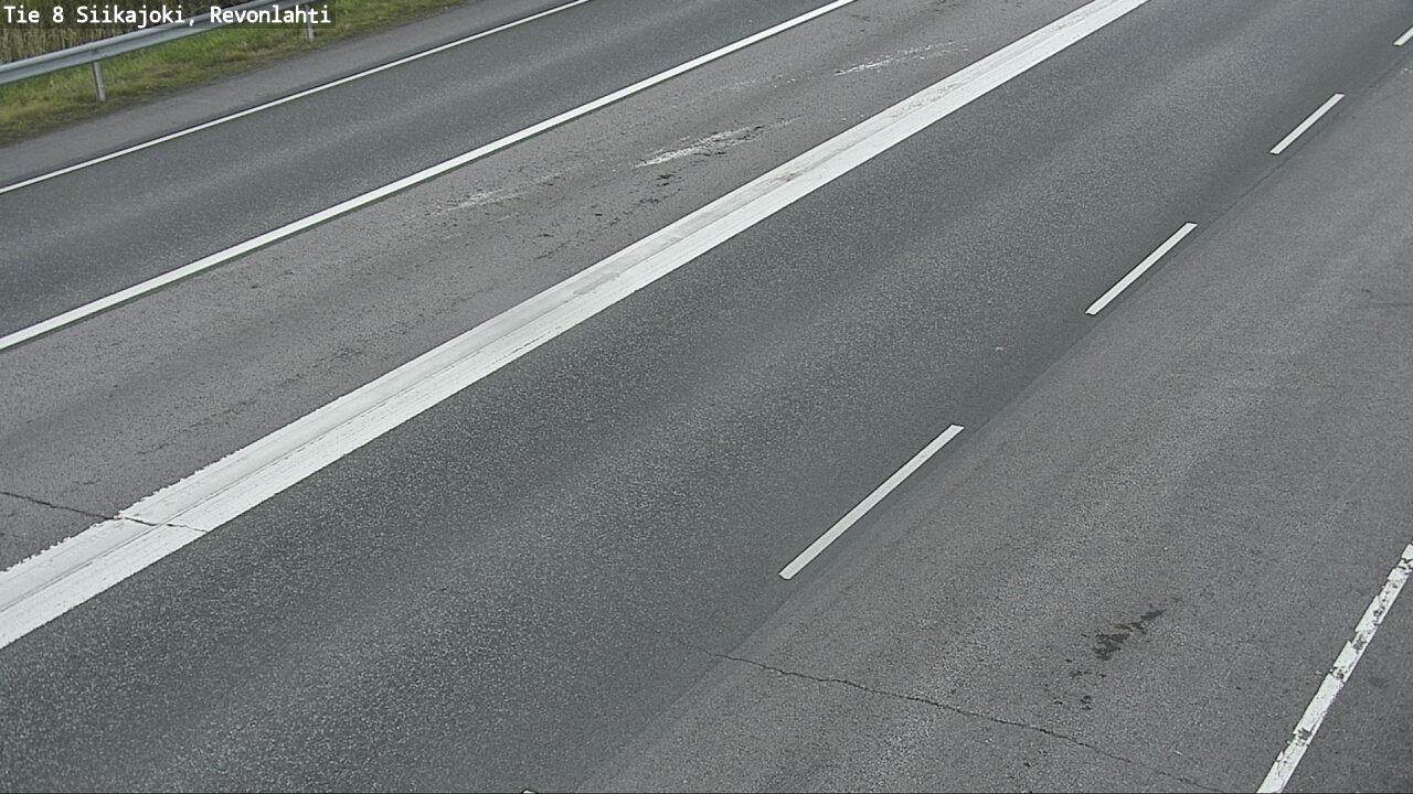 Weather Camera Image Road 8 Siikajoki, Revonlahti, Siikajoki, Pohjois-Pohjanmaa