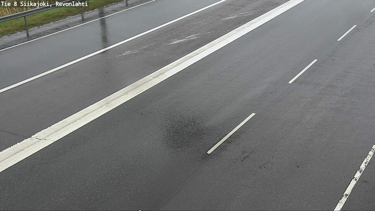 Weather Camera Image Road 8 Siikajoki, Revonlahti, Siikajoki, Pohjois-Pohjanmaa