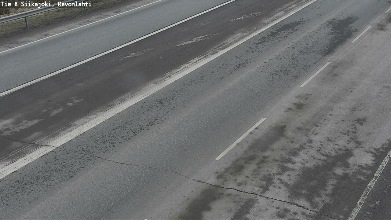 Weather Camera Image Väg 8 Siikajoki, Revolax, Siikajoki, Pohjois-Pohjanmaa