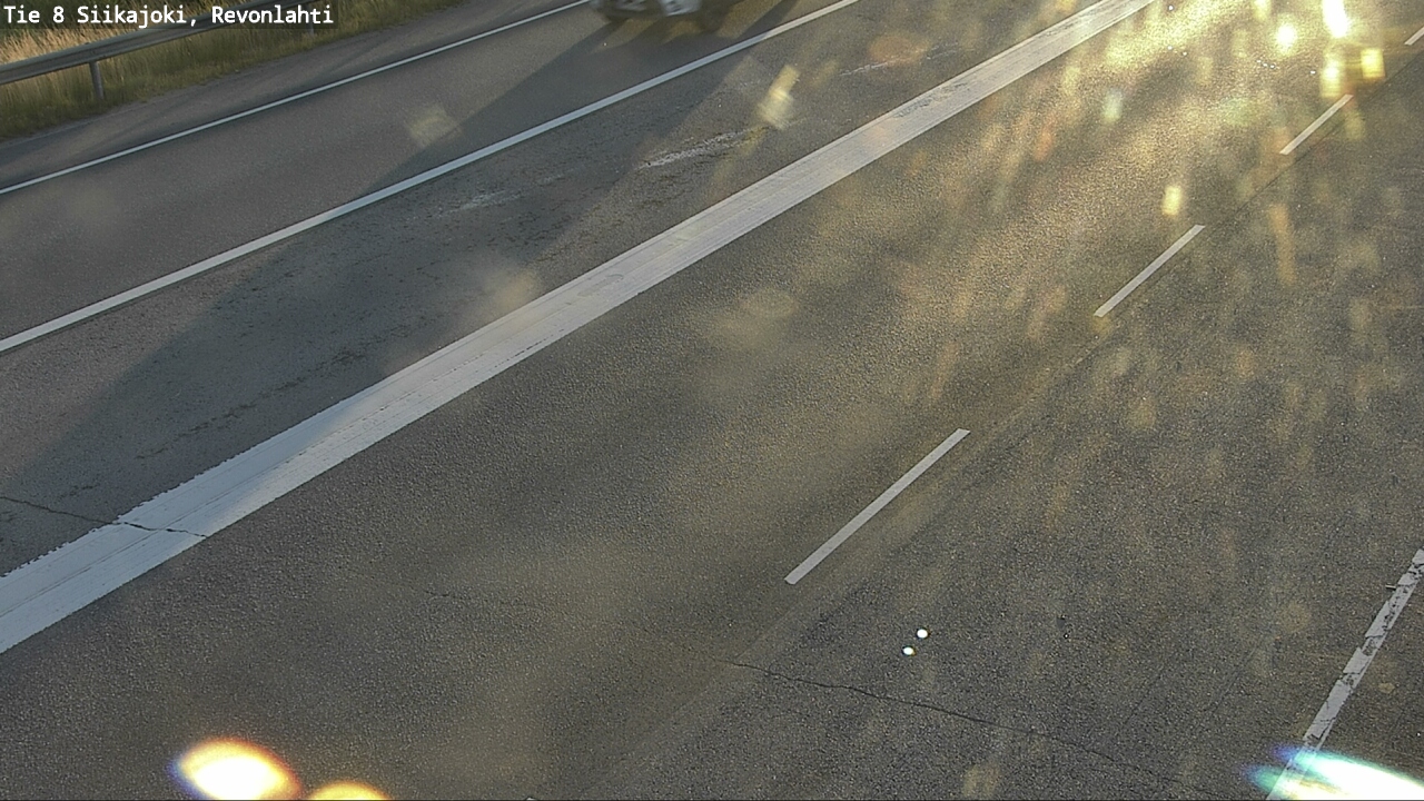 Weather Camera Image Väg 8 Siikajoki, Revolax, Siikajoki, Pohjois-Pohjanmaa