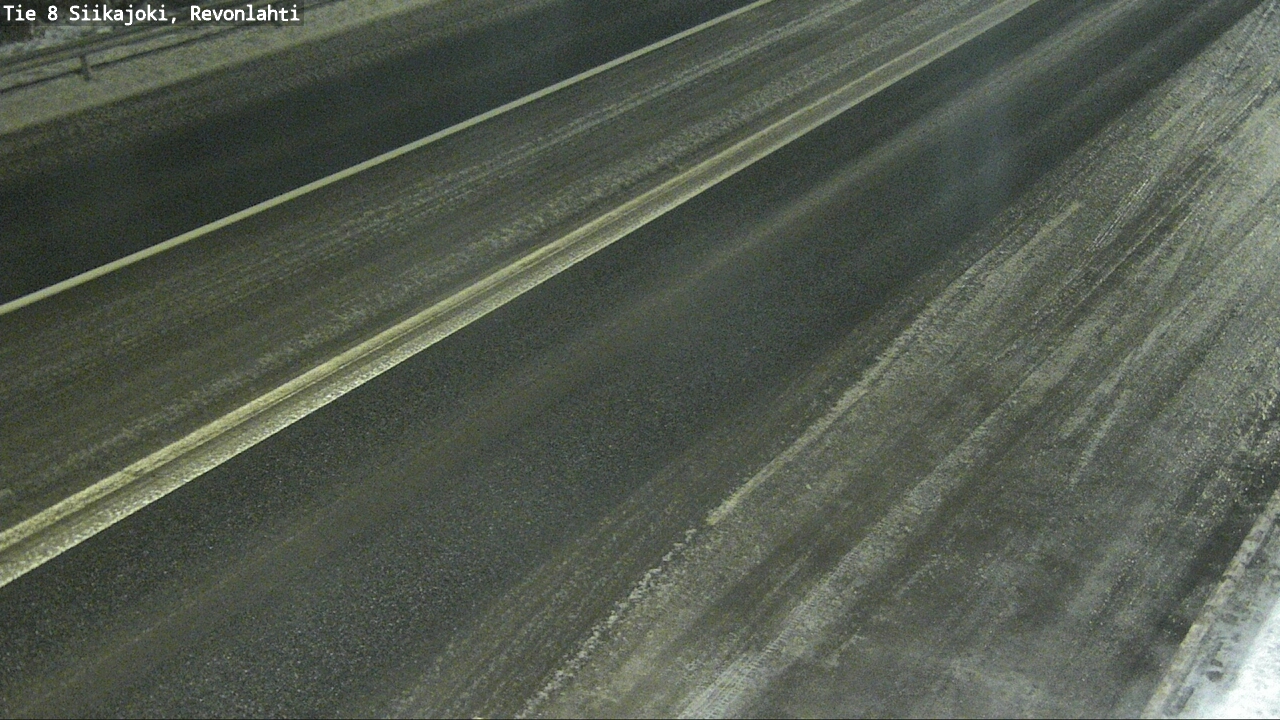 Weather Camera Image Road 8 Siikajoki, Revonlahti, Siikajoki, Pohjois-Pohjanmaa