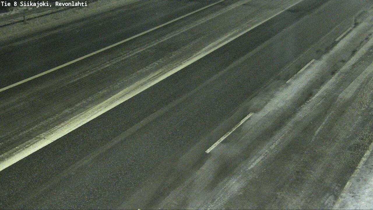 Weather Camera Image Road 8 Siikajoki, Revonlahti, Siikajoki, Pohjois-Pohjanmaa