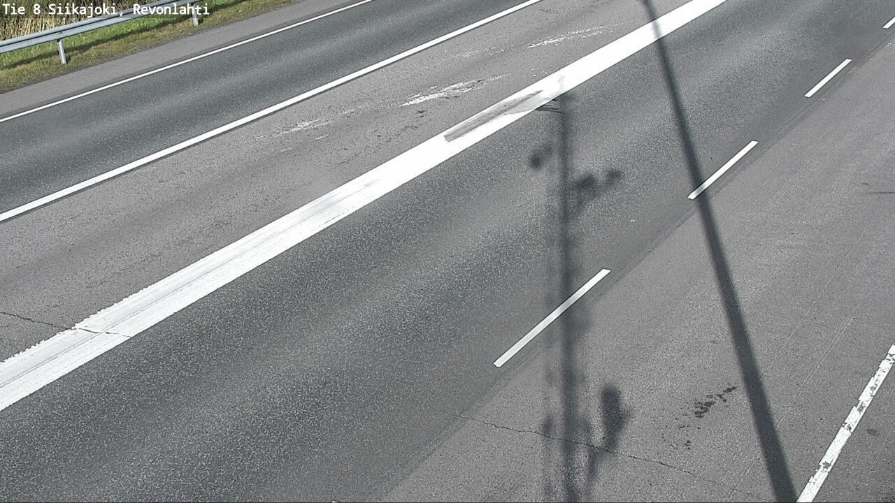 Weather Camera Image Road 8 Siikajoki, Revonlahti, Siikajoki, Pohjois-Pohjanmaa