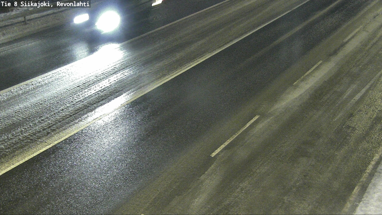 Weather Camera Image Väg 8 Siikajoki, Revolax, Siikajoki, Pohjois-Pohjanmaa