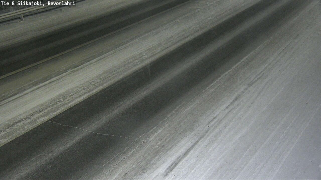 Weather Camera Image Road 8 Siikajoki, Revonlahti, Siikajoki, Pohjois-Pohjanmaa