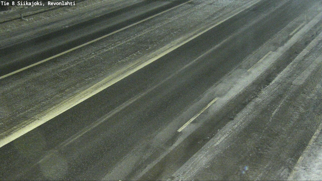 Weather Camera Image Road 8 Siikajoki, Revonlahti, Siikajoki, Pohjois-Pohjanmaa