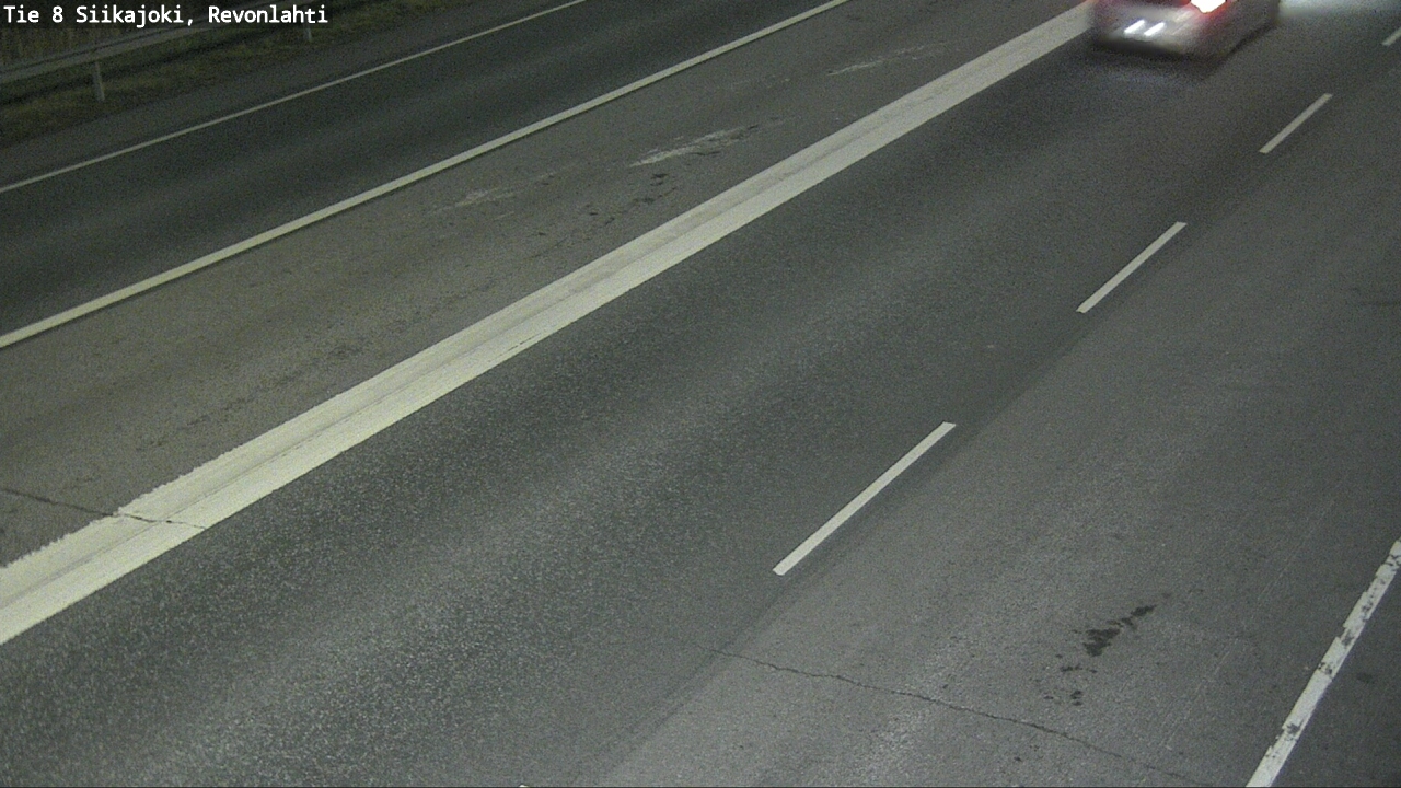 Weather Camera Image Road 8 Siikajoki, Revonlahti, Siikajoki, Pohjois-Pohjanmaa