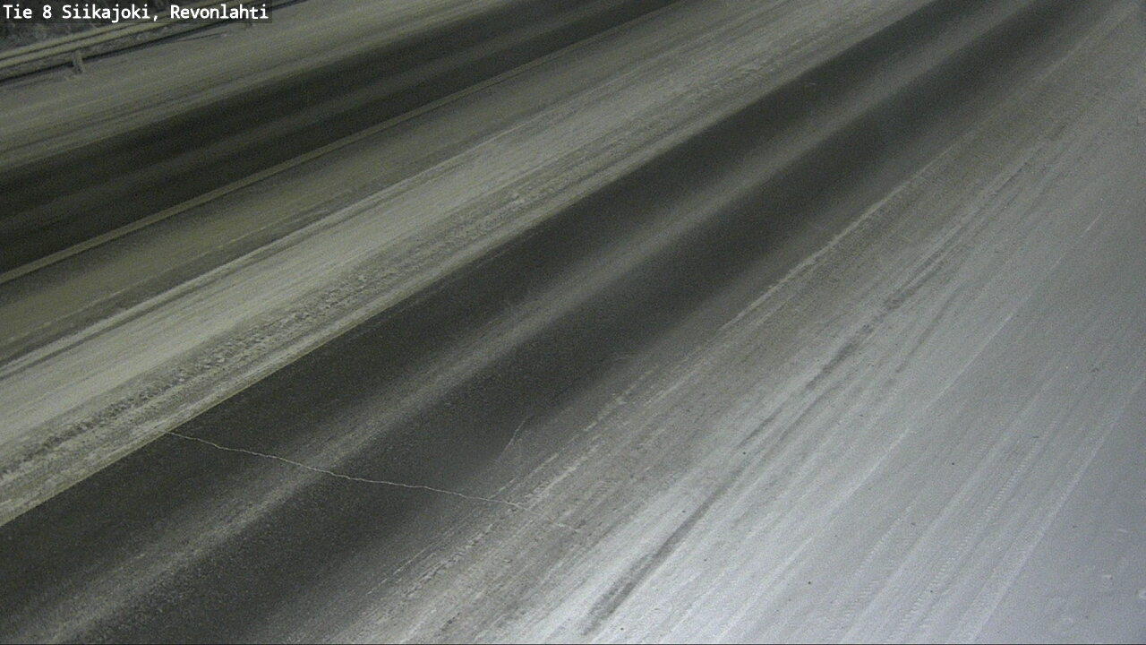 Weather Camera Image Road 8 Siikajoki, Revonlahti, Siikajoki, Pohjois-Pohjanmaa