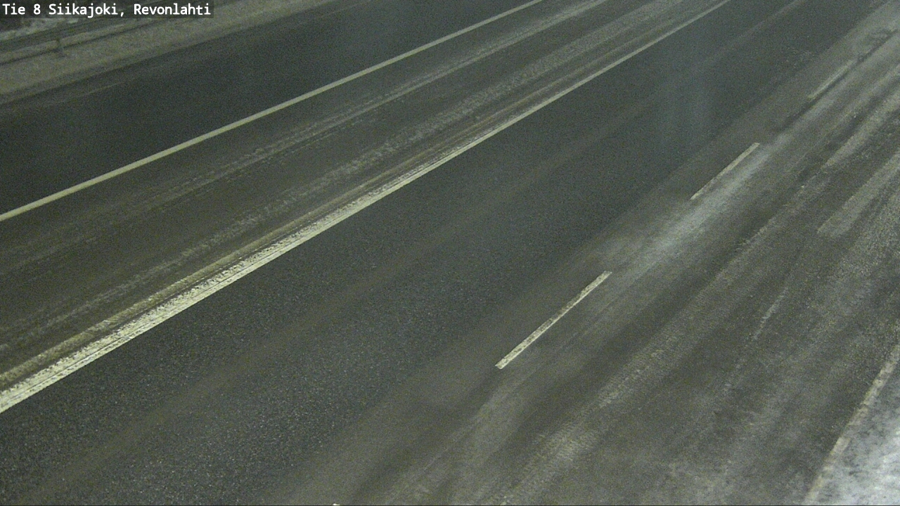 Weather Camera Image Road 8 Siikajoki, Revonlahti, Siikajoki, Pohjois-Pohjanmaa