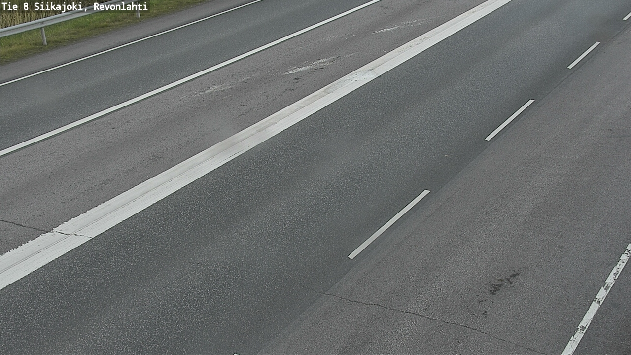Weather Camera Image Road 8 Siikajoki, Revonlahti, Siikajoki, Pohjois-Pohjanmaa