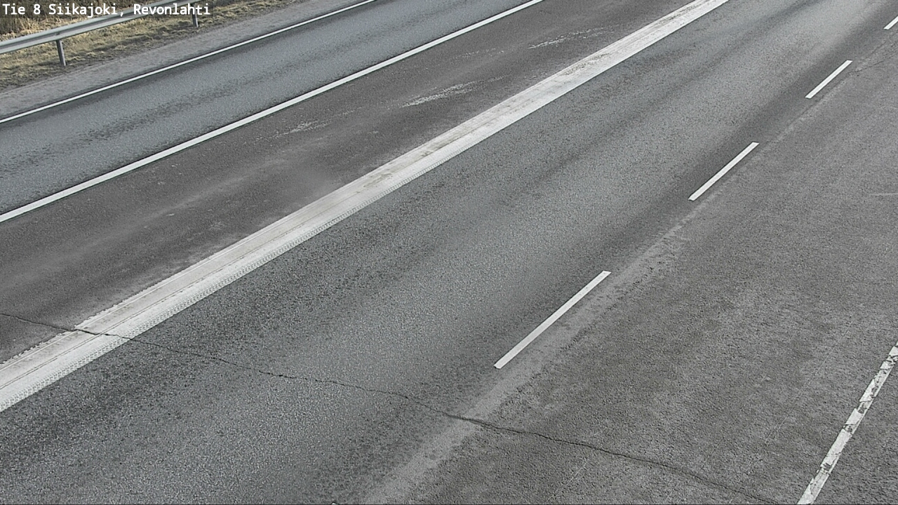 Weather Camera Image Väg 8 Siikajoki, Revolax, Siikajoki, Pohjois-Pohjanmaa