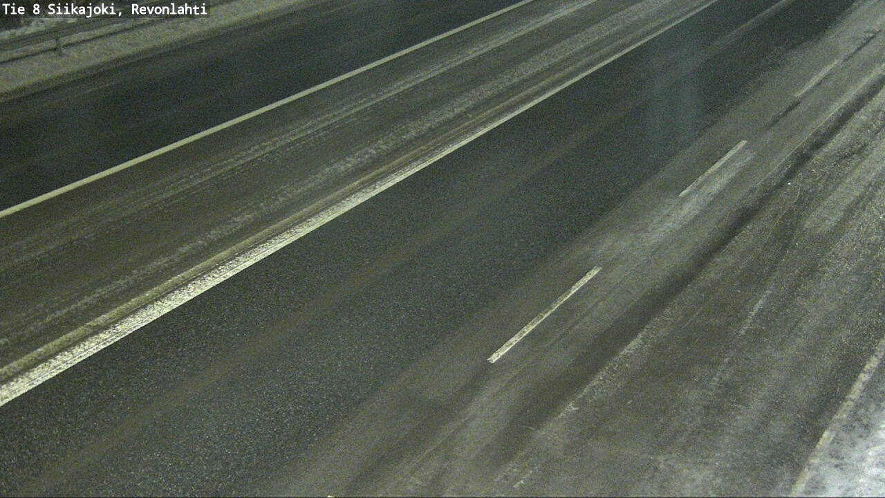Weather Camera Image Road 8 Siikajoki, Revonlahti, Siikajoki, Pohjois-Pohjanmaa