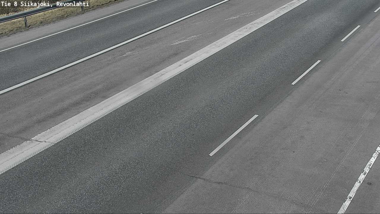 Weather Camera Image Väg 8 Siikajoki, Revolax, Siikajoki, Pohjois-Pohjanmaa