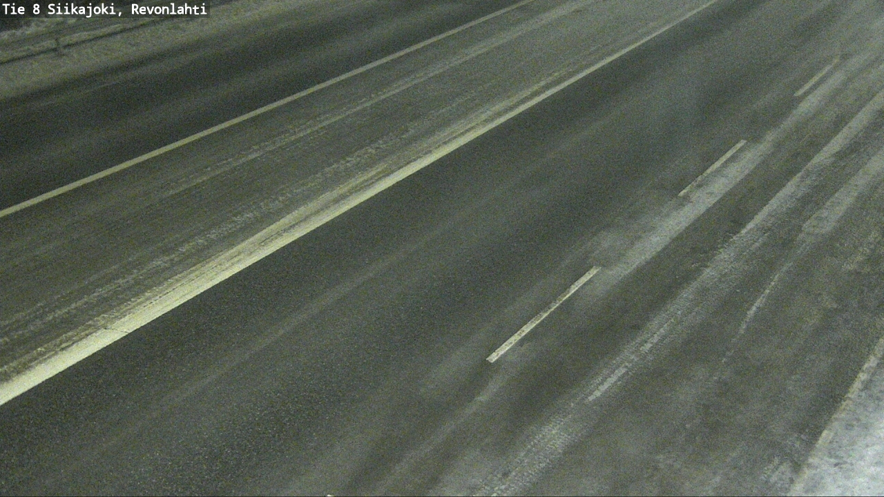 Weather Camera Image Road 8 Siikajoki, Revonlahti, Siikajoki, Pohjois-Pohjanmaa