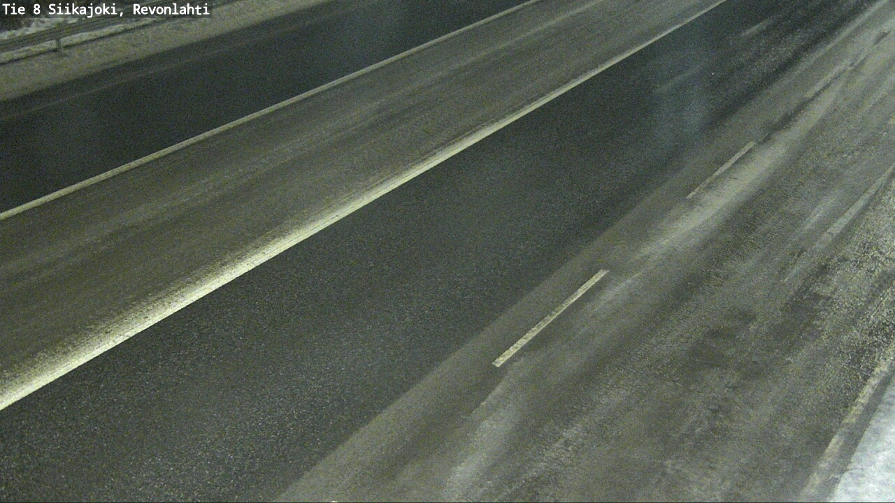 Weather Camera Image Väg 8 Siikajoki, Revolax, Siikajoki, Pohjois-Pohjanmaa