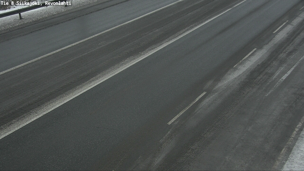 Weather Camera Image Väg 8 Siikajoki, Revolax, Siikajoki, Pohjois-Pohjanmaa
