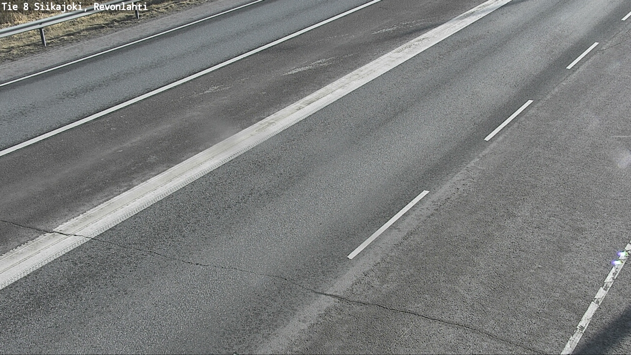 Weather Camera Image Väg 8 Siikajoki, Revolax, Siikajoki, Pohjois-Pohjanmaa