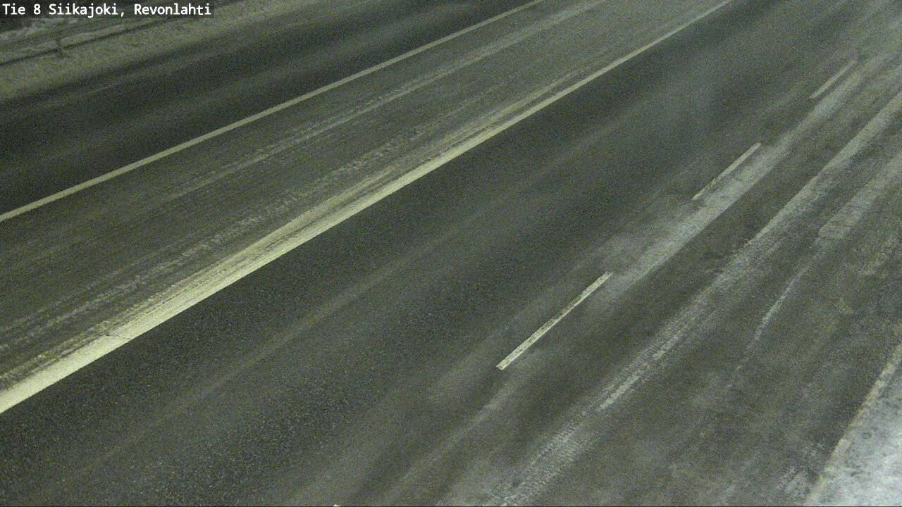 Weather Camera Image Road 8 Siikajoki, Revonlahti, Siikajoki, Pohjois-Pohjanmaa