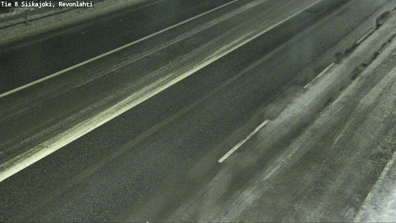 Weather Camera Image Road 8 Siikajoki, Revonlahti, Siikajoki, Pohjois-Pohjanmaa