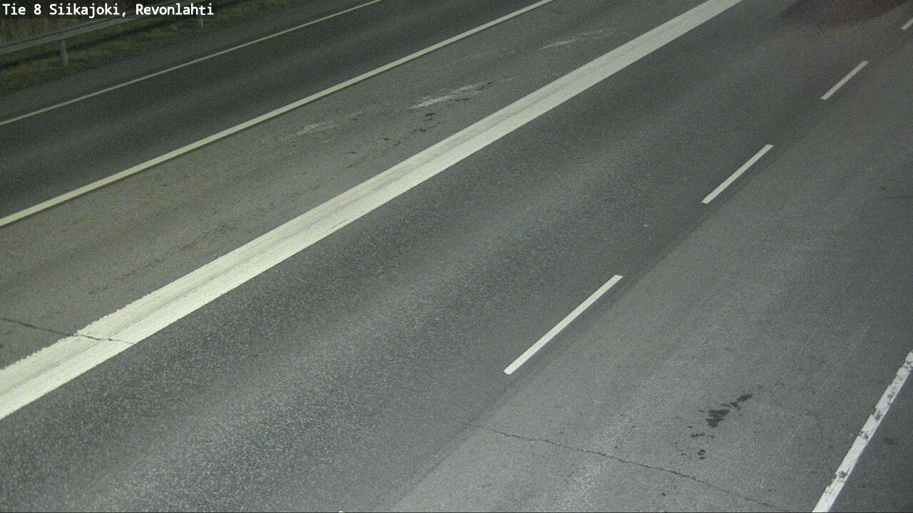 Weather Camera Image Road 8 Siikajoki, Revonlahti, Siikajoki, Pohjois-Pohjanmaa