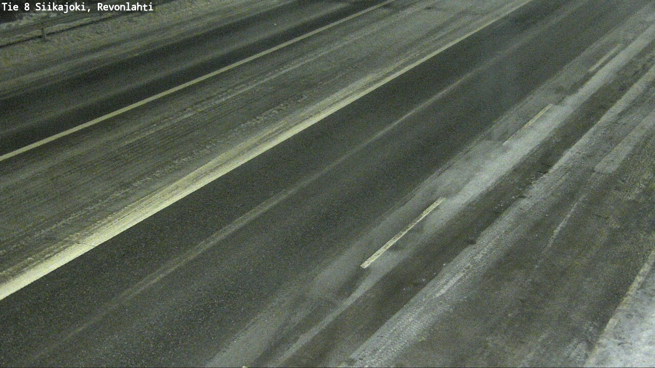 Weather Camera Image Road 8 Siikajoki, Revonlahti, Siikajoki, Pohjois-Pohjanmaa