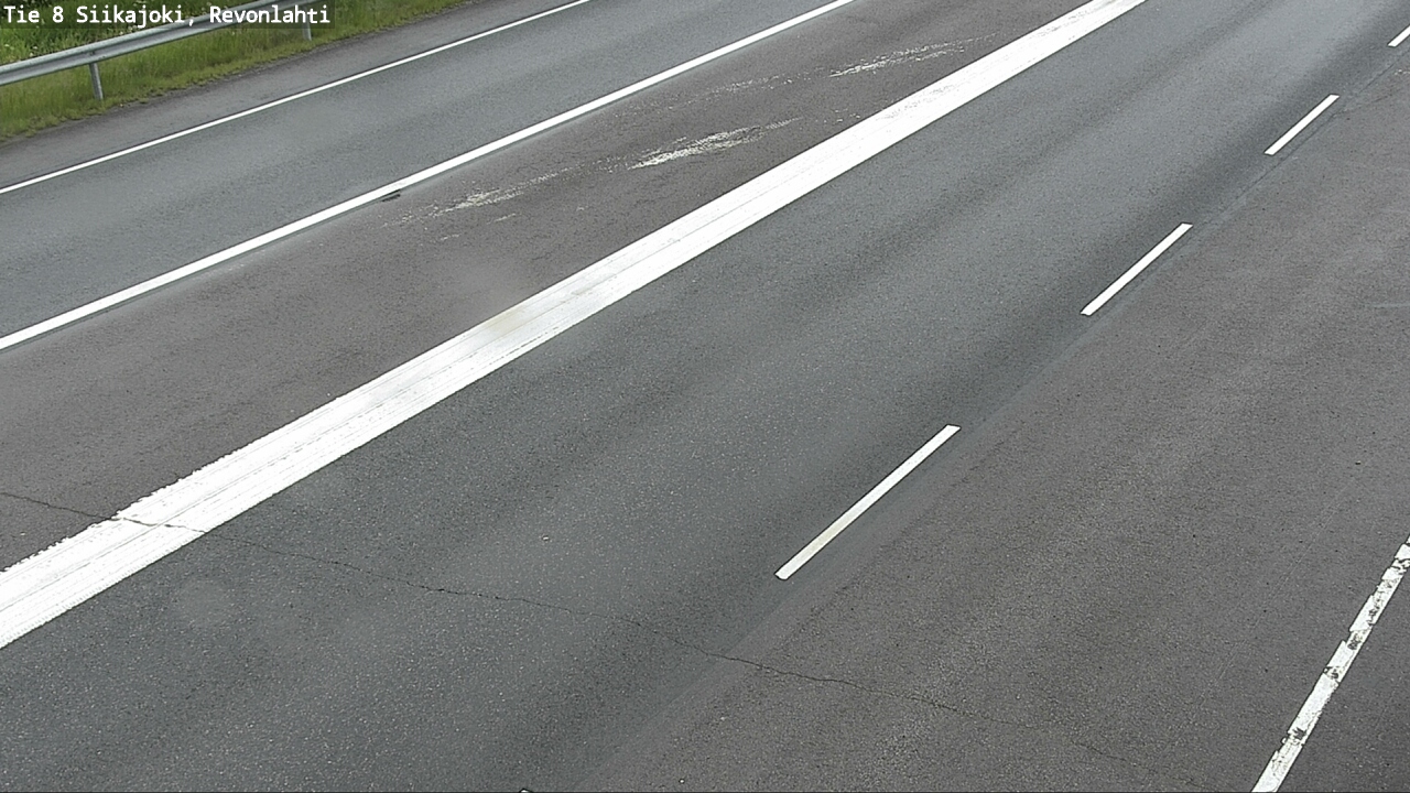Weather Camera Image Väg 8 Siikajoki, Revolax, Siikajoki, Pohjois-Pohjanmaa