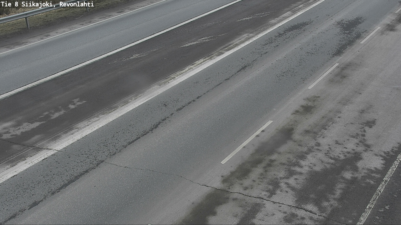 Weather Camera Image Väg 8 Siikajoki, Revolax, Siikajoki, Pohjois-Pohjanmaa