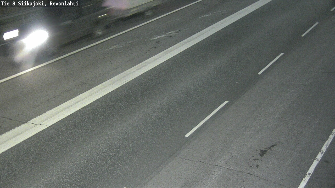 Weather Camera Image Road 8 Siikajoki, Revonlahti, Siikajoki, Pohjois-Pohjanmaa
