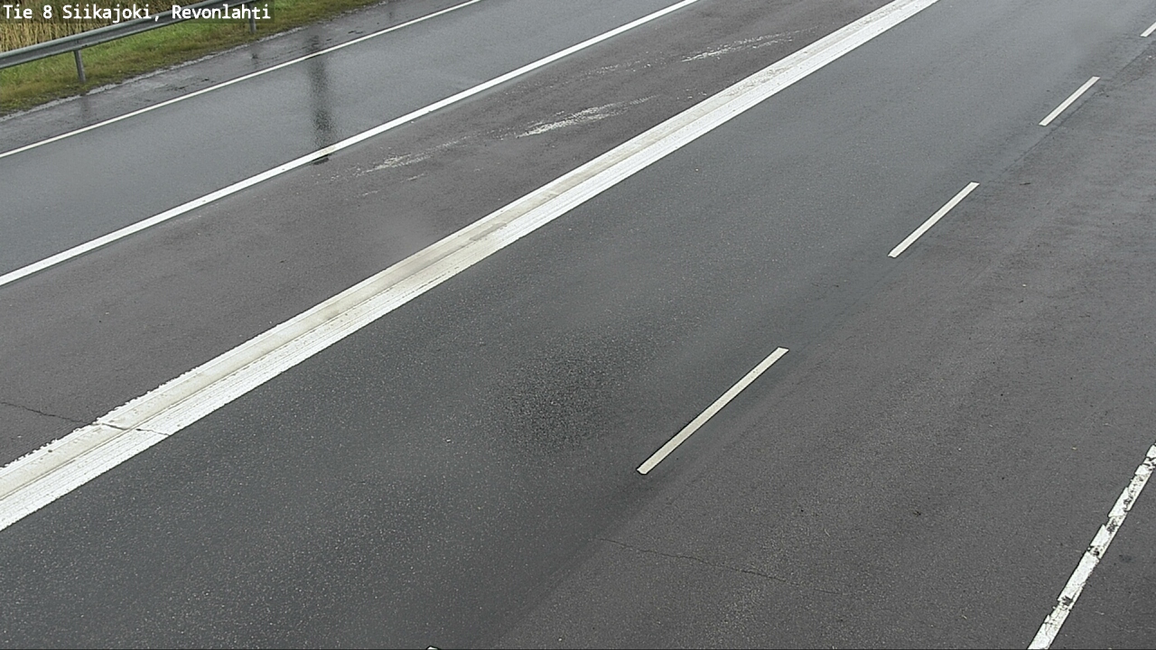 Weather Camera Image Road 8 Siikajoki, Revonlahti, Siikajoki, Pohjois-Pohjanmaa