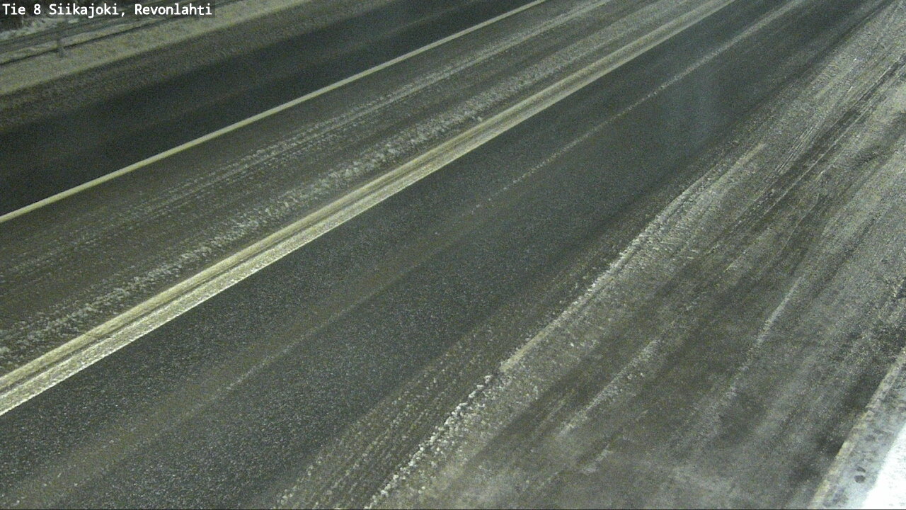 Weather Camera Image Road 8 Siikajoki, Revonlahti, Siikajoki, Pohjois-Pohjanmaa
