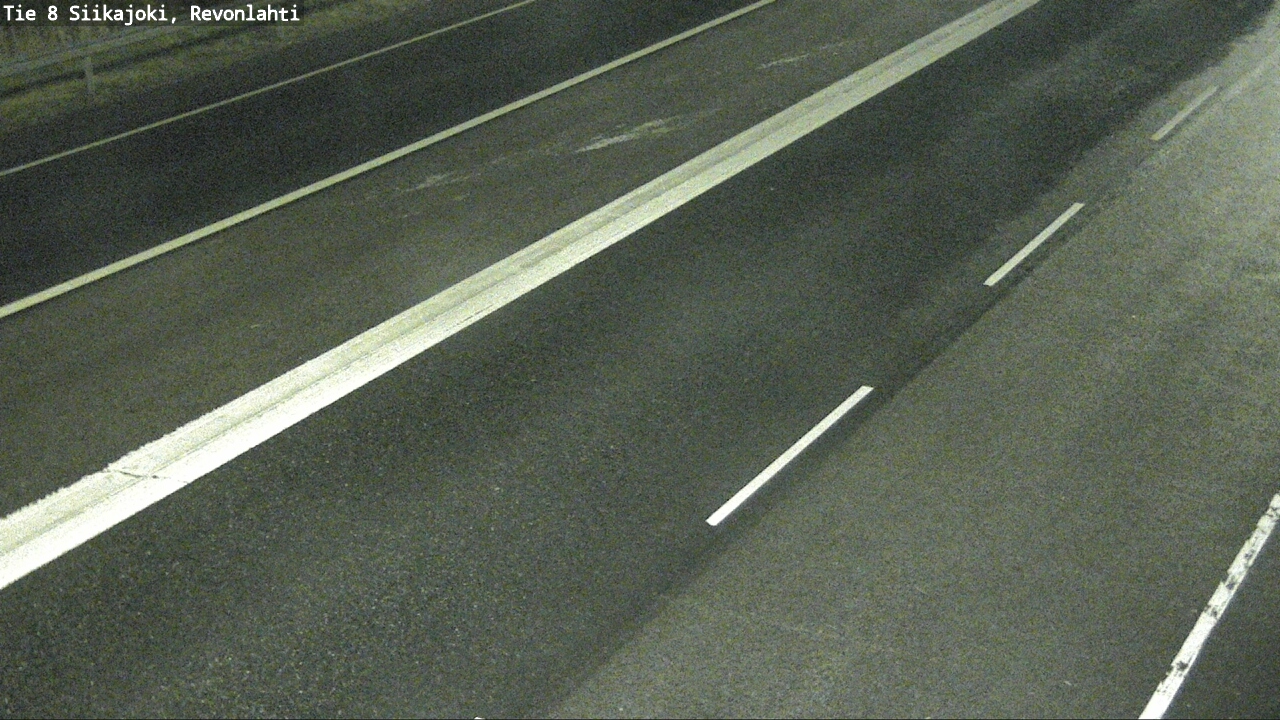 Weather Camera Image Road 8 Siikajoki, Revonlahti, Siikajoki, Pohjois-Pohjanmaa