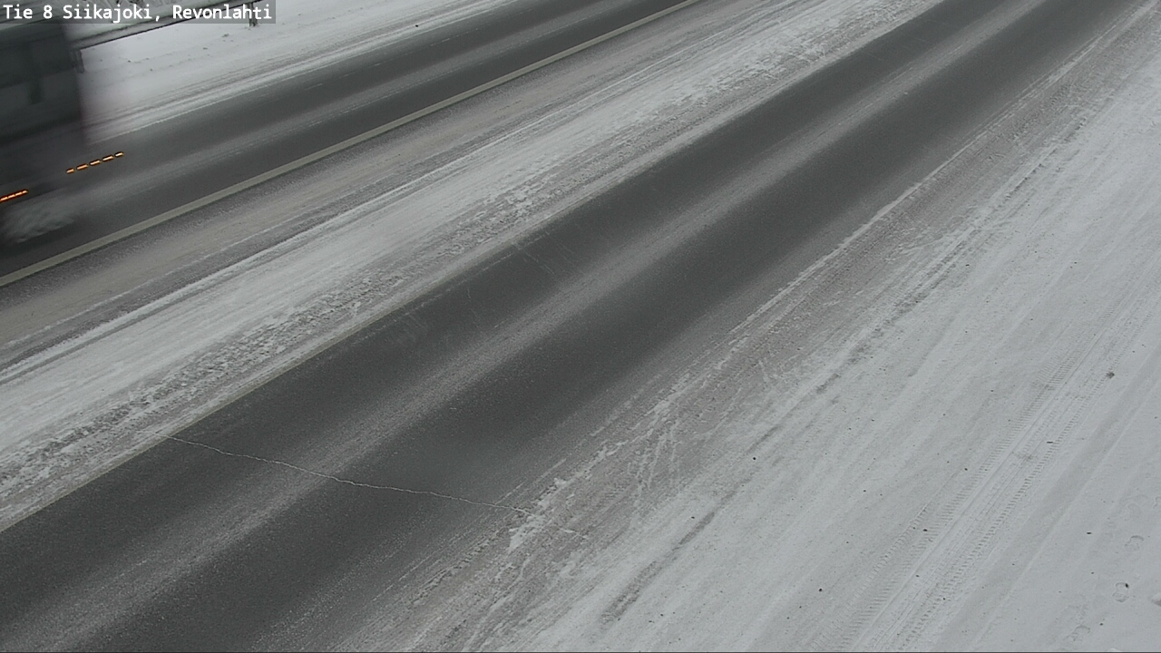 Weather Camera Image Road 8 Siikajoki, Revonlahti, Siikajoki, Pohjois-Pohjanmaa
