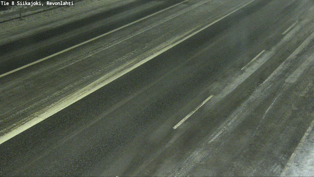 Weather Camera Image Road 8 Siikajoki, Revonlahti, Siikajoki, Pohjois-Pohjanmaa