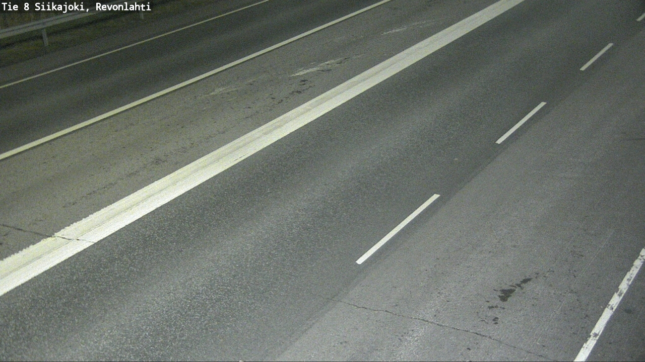 Weather Camera Image Road 8 Siikajoki, Revonlahti, Siikajoki, Pohjois-Pohjanmaa