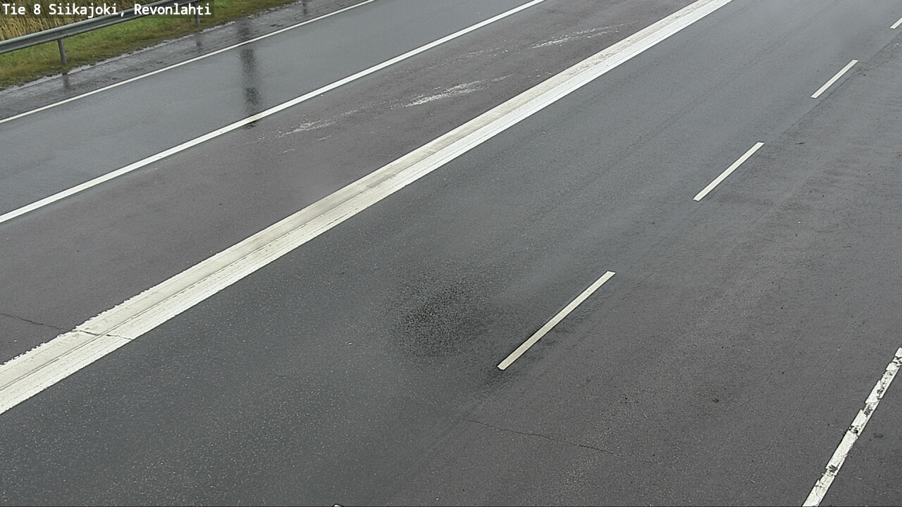 Weather Camera Image Road 8 Siikajoki, Revonlahti, Siikajoki, Pohjois-Pohjanmaa