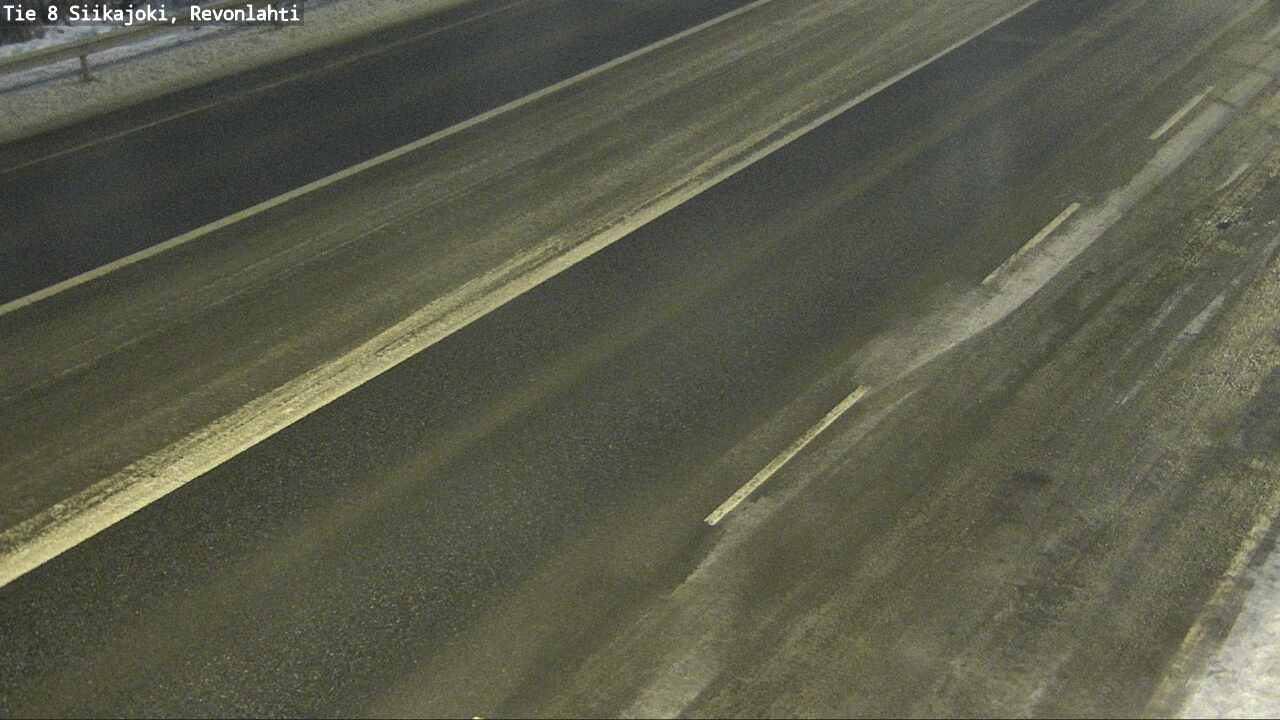 Weather Camera Image Road 8 Siikajoki, Revonlahti, Siikajoki, Pohjois-Pohjanmaa
