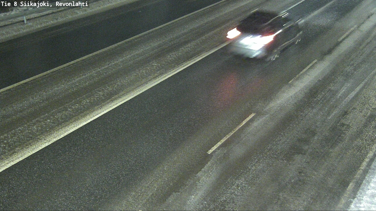 Weather Camera Image Väg 8 Siikajoki, Revolax, Siikajoki, Pohjois-Pohjanmaa